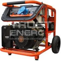 Бензиновый генератор Mitsui Power ZM 6500 E с АВР Открытая на раме  ZX 360 trustenergo.ru
