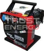 Сварочный генератор Mosa CHOPPER 4se Открытая на раме Honda GX200 trustenergo.ru