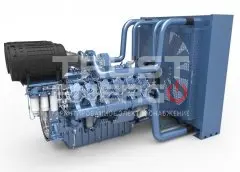 Дизельный двигатель Baudouin 12M33G1400/5e2 Дизельный двигатель Baudouin 12M33G1400/5e2