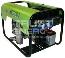 Бензиновый генератор Pramac X 12000 3 фазы с АВР