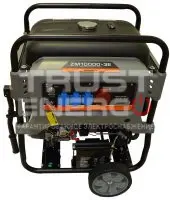 Бензиновый генератор Mitsui Power ZM 10000 E-3 Открытая на раме  ZX 2V78 FD trustenergo.ru
