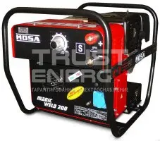 Сварочный генератор Mosa CHOPPER 200 AC Открытая на раме Honda GX270 trustenergo.ru