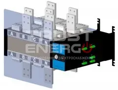 Реверсивный рубильник (Блок ATS) SKT1 3200А Реверсивный рубильник (Блок ATS) SKT1 3200А