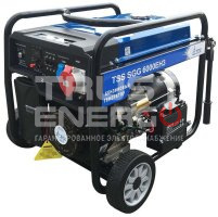 Бензиновый генератор ТСС SGG 6000 EH3 (новая модель) Открытая на раме TSS 190F trustenergo.ru
